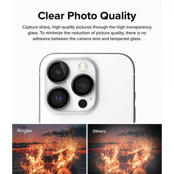 Ringke iPhone 15 Pro Max Kameralinsebeskytter Kameraramme
