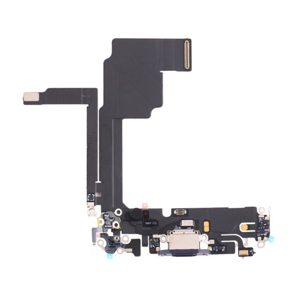 iPhone 15 Pro Max Opladerstik med Flexkabel - Blå
