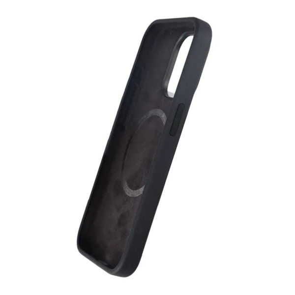 Rvelon iPhone 15 Pro Max Cover Silikone MagSafe Sort
