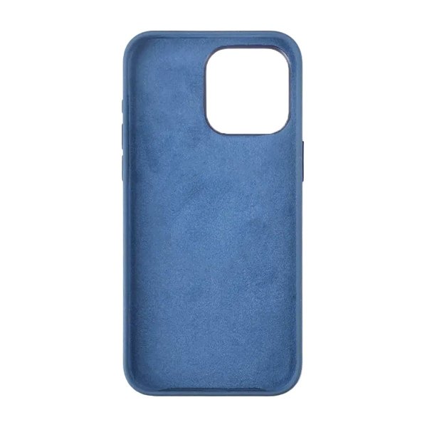 Rvelon iPhone 15 Pro Max Cover Silikone Mørkeblå