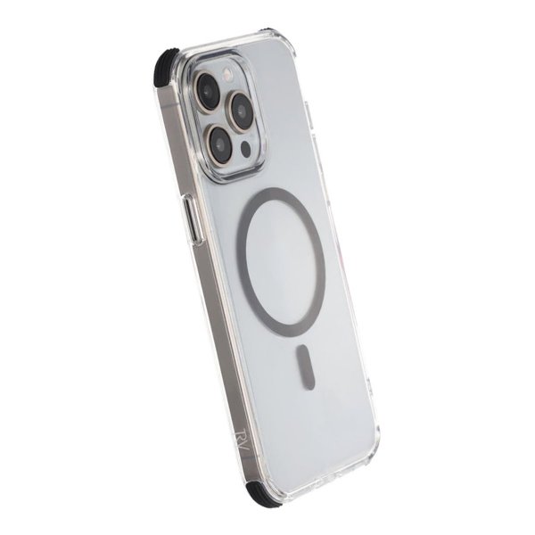 Rvelon iPhone 15 Pro Max Cover Forstærkede Hjørner Sort