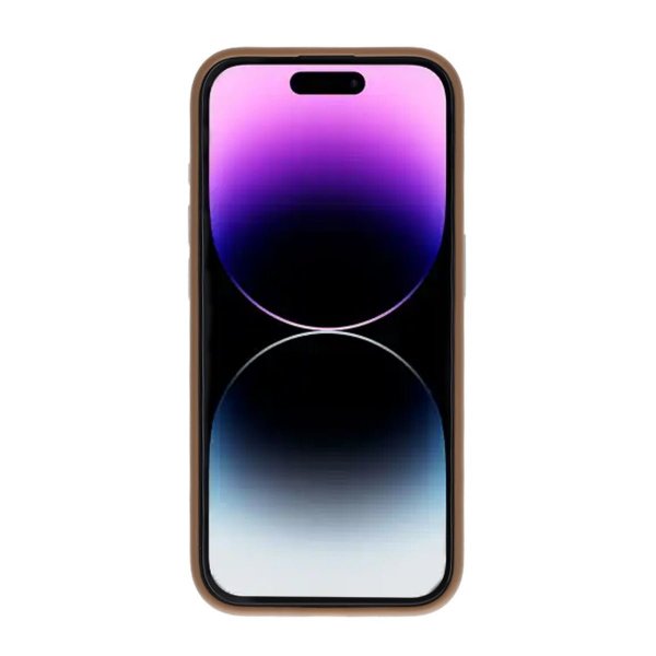 Rvelon iPhone 15 Pro Max Cover Roterbart MagSafe Stativ Brun