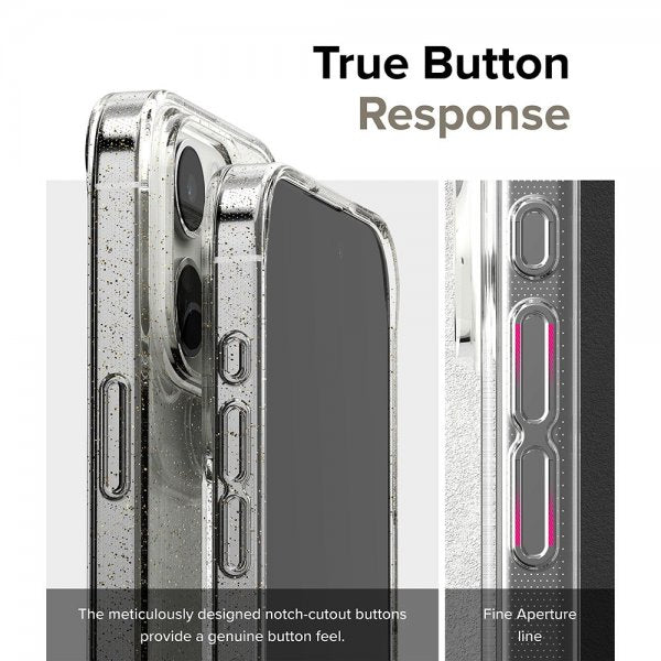 Ringke iPhone 15 Pro Max Cover Air Glitter Clear