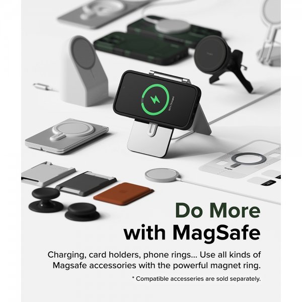 Ringke iPhone 15 Pro Max Cover Alles MagSafe Mørkegrøn