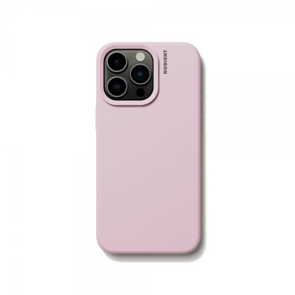 Nudient iPhone 15 Pro Max Cover Base Case Baby Pink