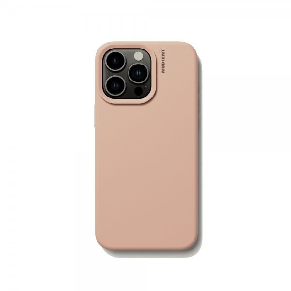 Nudient iPhone 15 Pro Max Cover Base Case Peach Orange