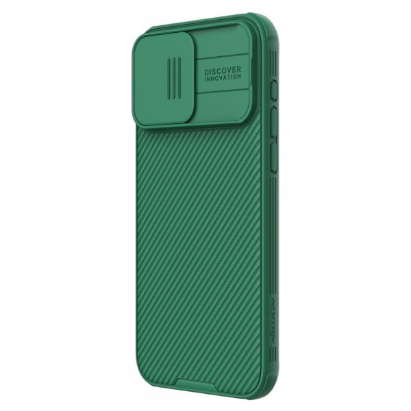 Nillkin iPhone 15 Pro Max Cover CamShield MagSafe Grøn