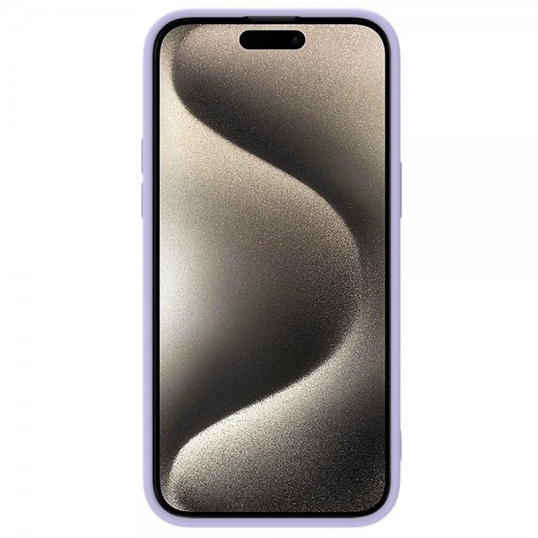 Nillkin iPhone 15 Pro Max Cover CamShield Silky MagSafe Lilla