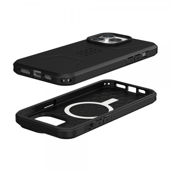 Urban Armor Gear (UAG) iPhone 15 Pro Max Cover Civilian MagSafe Sort