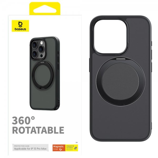 Baseus iPhone 15 Pro Max Cover CyberLoop MagSafe Sort