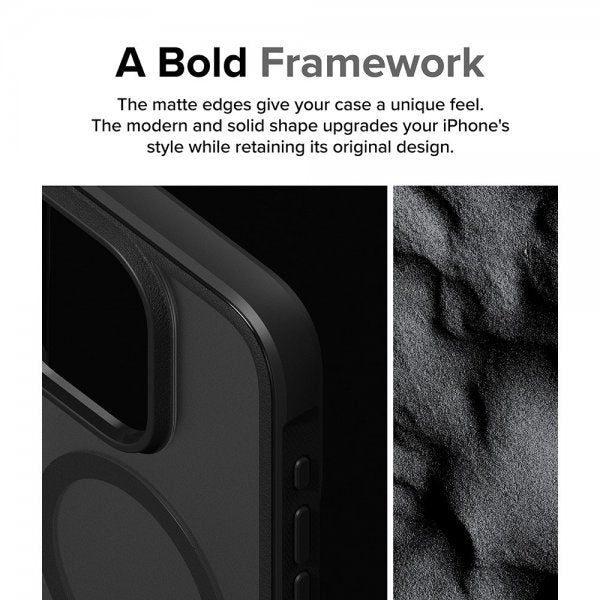 Ringke iPhone 15 Pro Max Cover Fusion Bold Magnetic Mat Sort