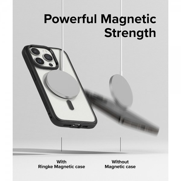 Ringke iPhone 15 Pro Max Cover Fusion Bold Magnetic Mat Sort