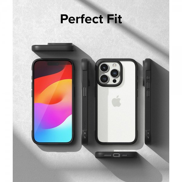 Ringke iPhone 15 Pro Max Cover Fusion Bold Matte Black