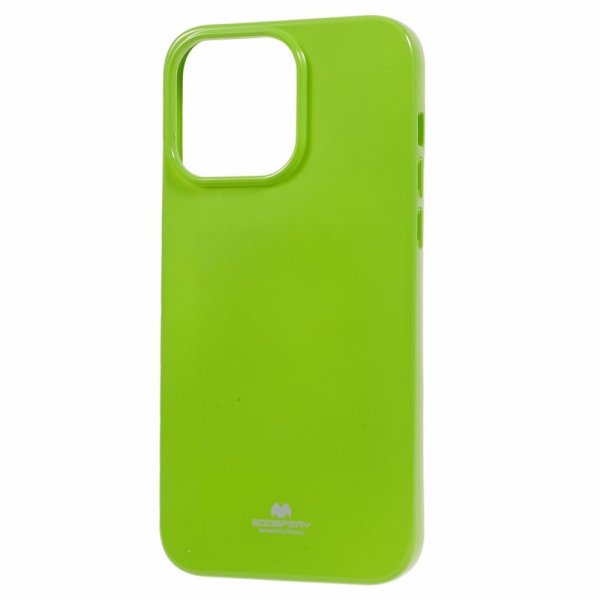 Mercury iPhone 15 Pro Max Cover Jelly Glitter Grøn