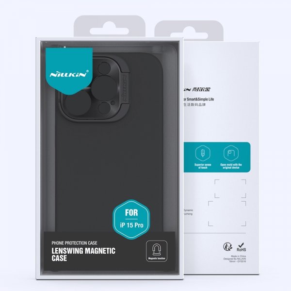 Nillkin iPhone 15 Pro Max Cover LensWing MagSafe Sort