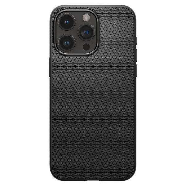 Spigen iPhone 15 Pro Max Cover Liquid Air Matte Black
