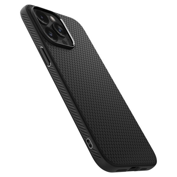 Spigen iPhone 15 Pro Max Cover Liquid Air Matte Black
