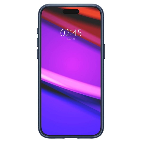 Spigen iPhone 15 Pro Max Cover Mag Armor MagFit Navy Blue