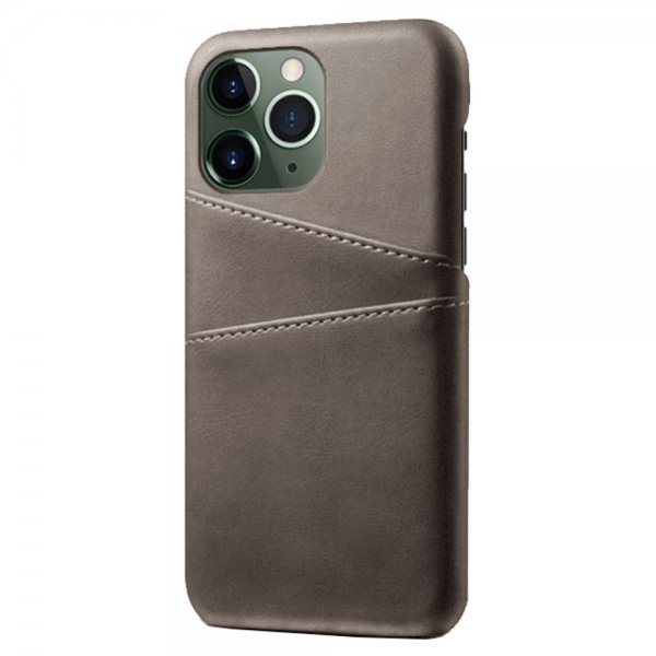 iPhone 15 Pro Max Cover med to Kortlommer Grå
