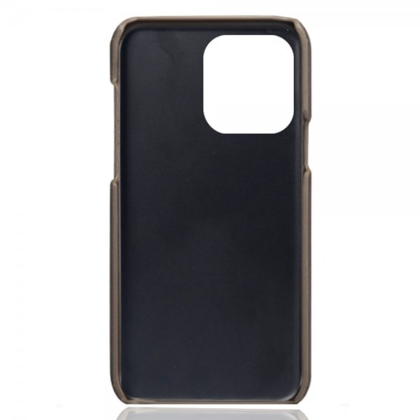 iPhone 15 Pro Max Cover med to Kortlommer Grå