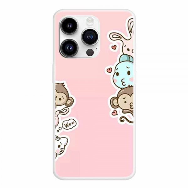 iPhone 15 Pro Max Cover Motiv Wow