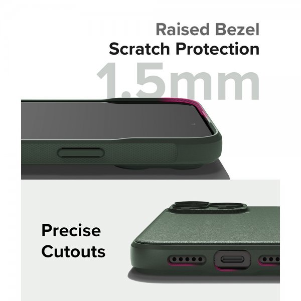 Ringke iPhone 15 Pro Max Cover Onyx Magnetic Dark Green