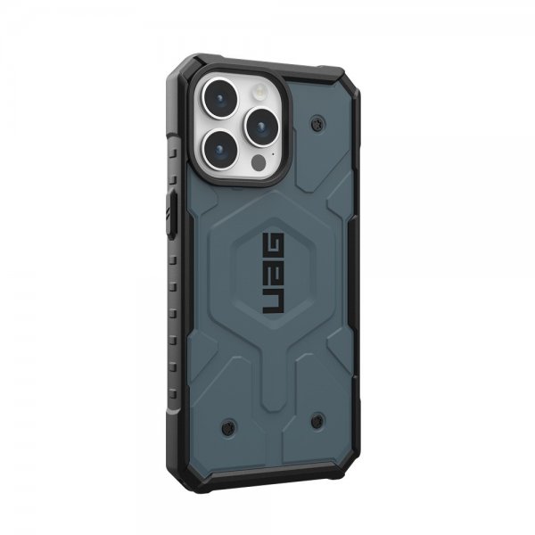 Urban Armor Gear (UAG) iPhone 15 Pro Max Cover Pathfinder MagSafe Cloud Blue