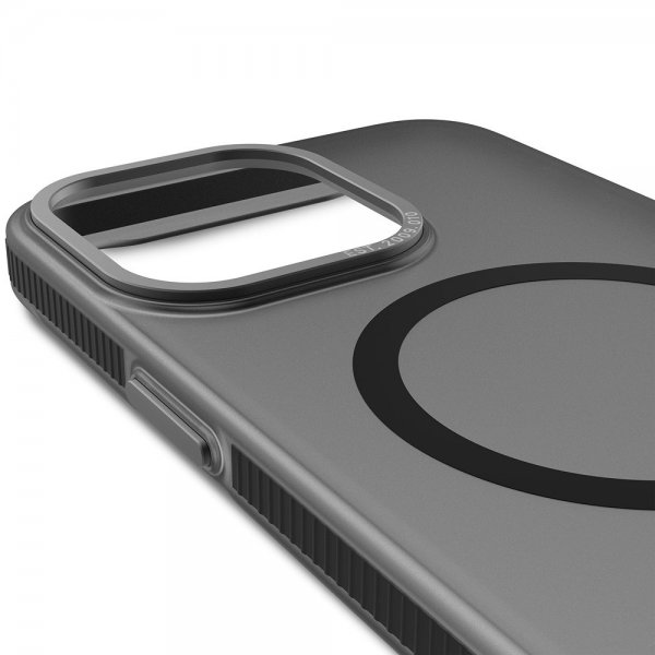 Decoded iPhone 15 Pro Max Cover Genbrugsplast Klar Etui Gennemsigtig Sort