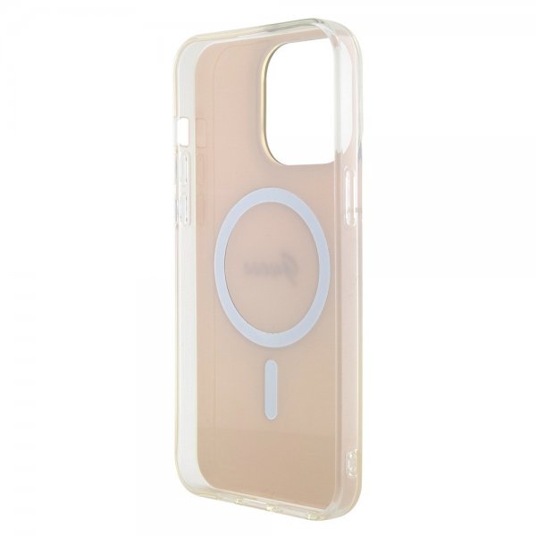 Guess iPhone 15 Pro Max Cover Script MagSafe Pink