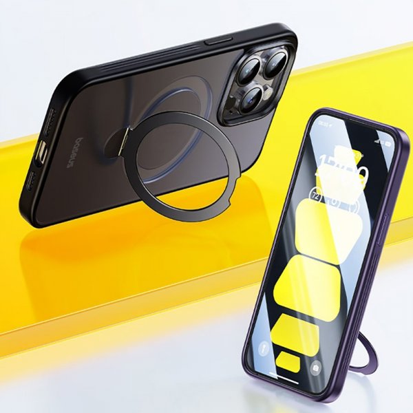 Baseus iPhone 15 Pro Max Cover Smart Ring Series MagSafe Sort