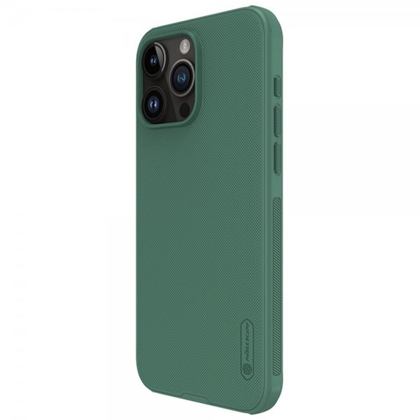 Nillkin iPhone 15 Pro Max Cover Super Frosted Shield Pro Grøn