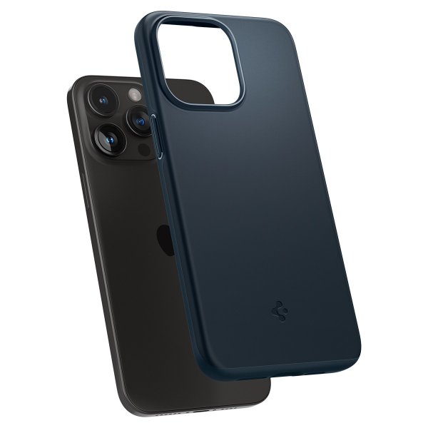 Spigen iPhone 15 Pro Max Cover Thin Fit Metal Slate