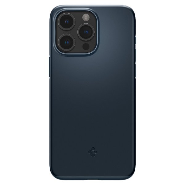 Spigen iPhone 15 Pro Max Cover Thin Fit Metal Slate