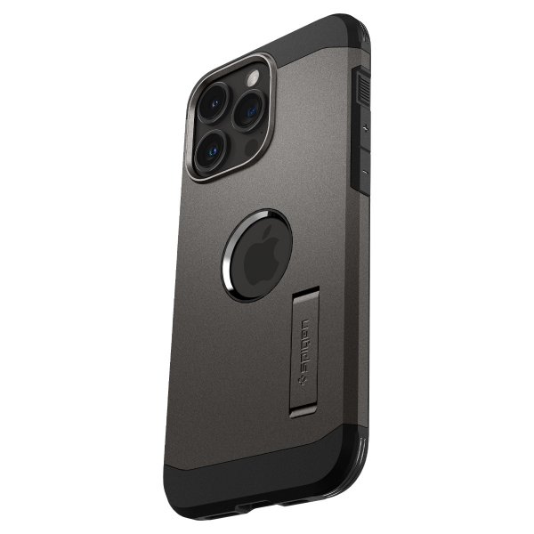 Spigen iPhone 15 Pro Max Cover Tough Armor MagFit Gunmetal