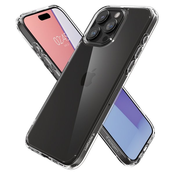 Spigen iPhone 15 Pro Max Cover Ultra Hybrid Crystal Clear