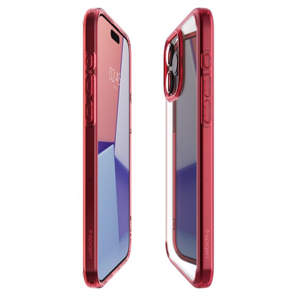 Spigen iPhone 15 Pro Max Cover Ultra Hybrid Deep Red