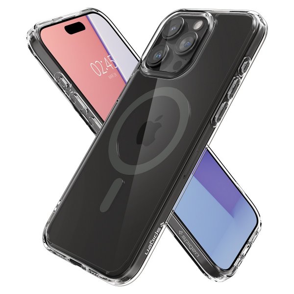 Spigen iPhone 15 Pro Max Cover Ultra Hybrid MagFit Graphite