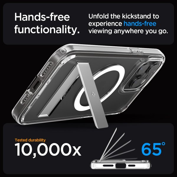 Spigen iPhone 15 Pro Max Cover Ultra Hybrid S MagFit Crystal Clear