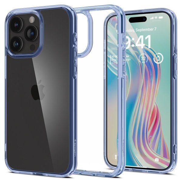 Spigen iPhone 15 Pro Max Cover Ultra Hybrid Sky Crystal