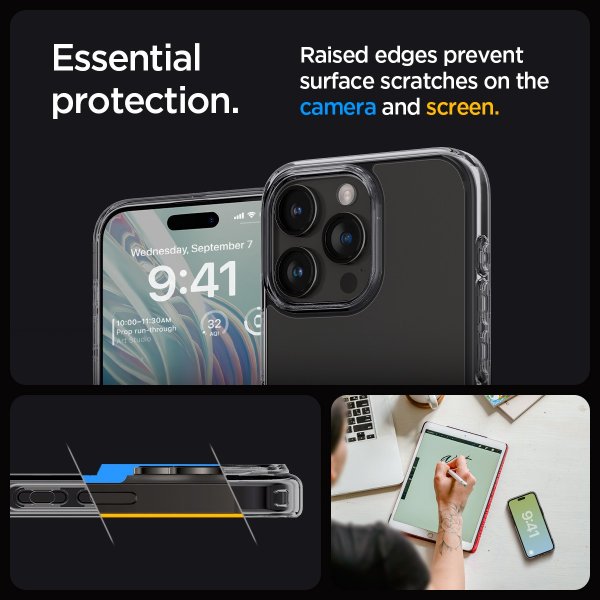 Spigen iPhone 15 Pro Max Cover Ultra Hybrid Space Crystal