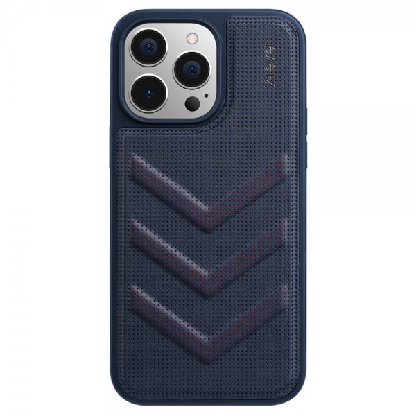 X-Level iPhone 15 Pro Max Cover V-form Blå