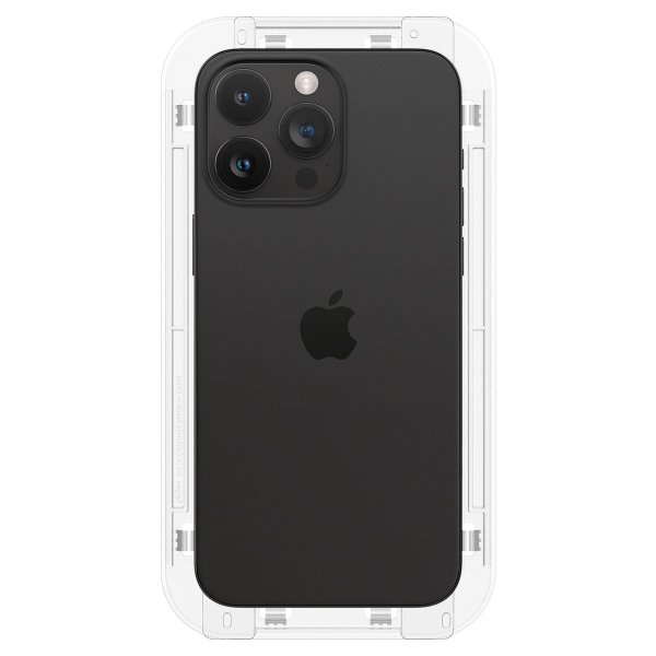 Spigen iPhone 15 Pro Max Skærmbeskyttelse GLAS.tR EZ Fit 2-pak