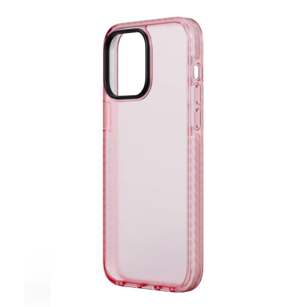 iPhone 15 Pro Max Cover Stødsikker TPU Rosa