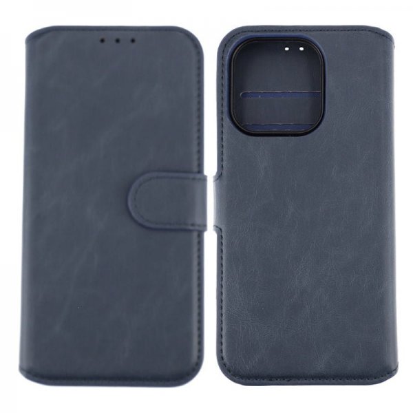 Rvelon iPhone 15 Pro Cover Magnetisk Aftageligt Skal Blå