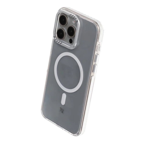 Rvelon iPhone 15 Pro Cover Forstærkede Hjørner Hvid