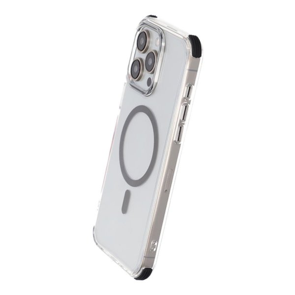 Rvelon iPhone 15 Pro Cover, forstærkede hjørner, sort