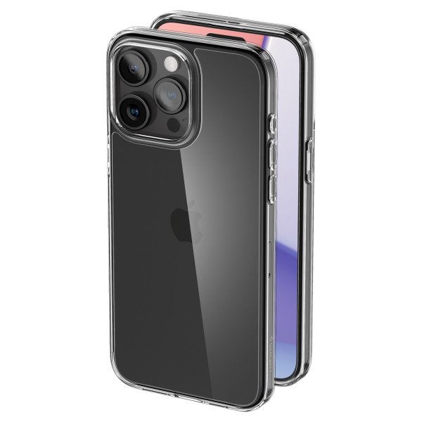 Spigen iPhone 15 Pro Cover Air Skin Hybrid Crystal Clear