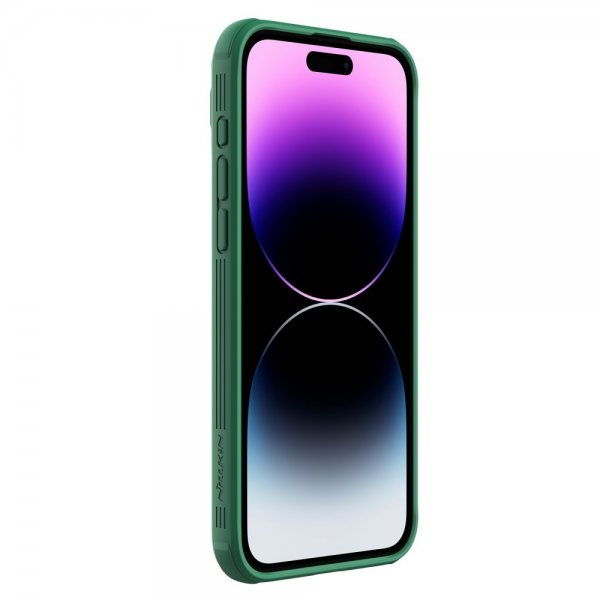 Nillkin iPhone 15 Pro Cover CamShield MagSafe Grøn