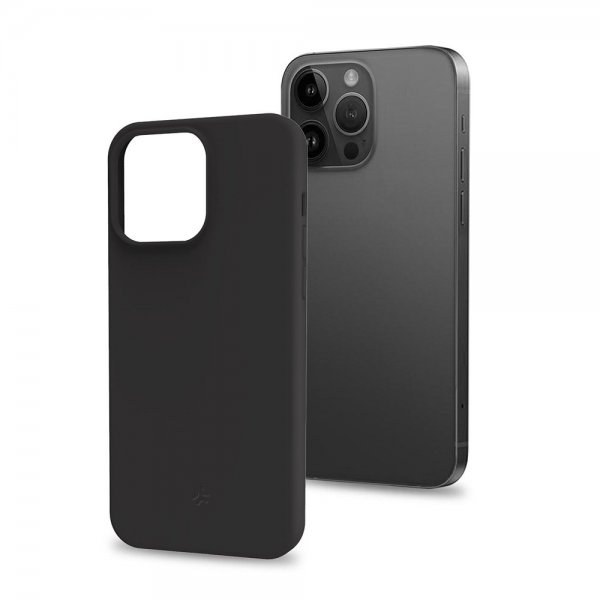 Celly iPhone 15 Pro Cover CROMO Sort