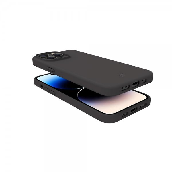 Celly iPhone 15 Pro Cover CROMO Sort